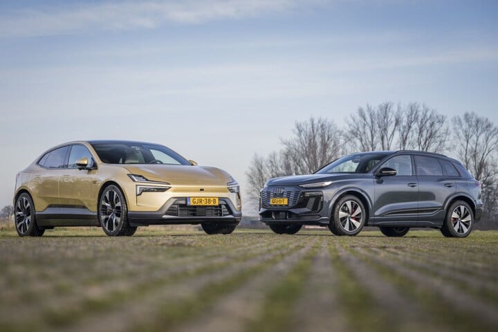 Audi Q6 e-tron - Polestar 4 - dubbeltest