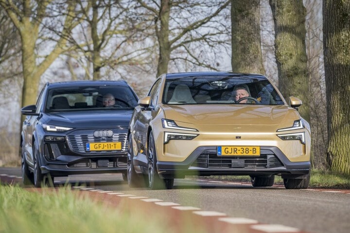 Audi Q6 e-tron - Polestar 4 - dubbeltest