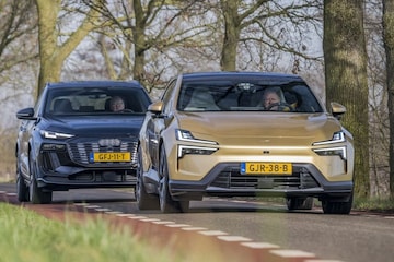 Audi Q6 e-tron - Polestar 4 - dubbeltest