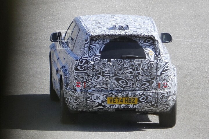 Spyshots Land Rover Defender EV