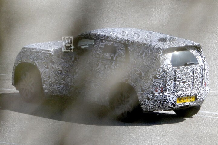 Spyshots Land Rover Defender EV