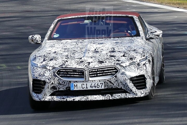 BMW Skytop spyshots