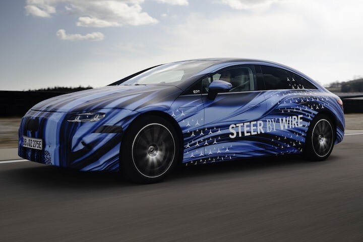 Mercedes-Benz EQS Steer by wire