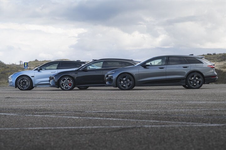 Audi A6 Avant e-tron, Zeekr 001 en Nio ET5 Touring