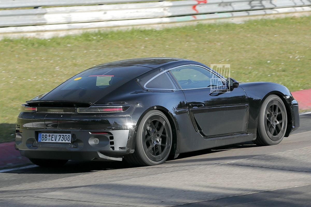 Spyshots Porsche 718 Cayman EV