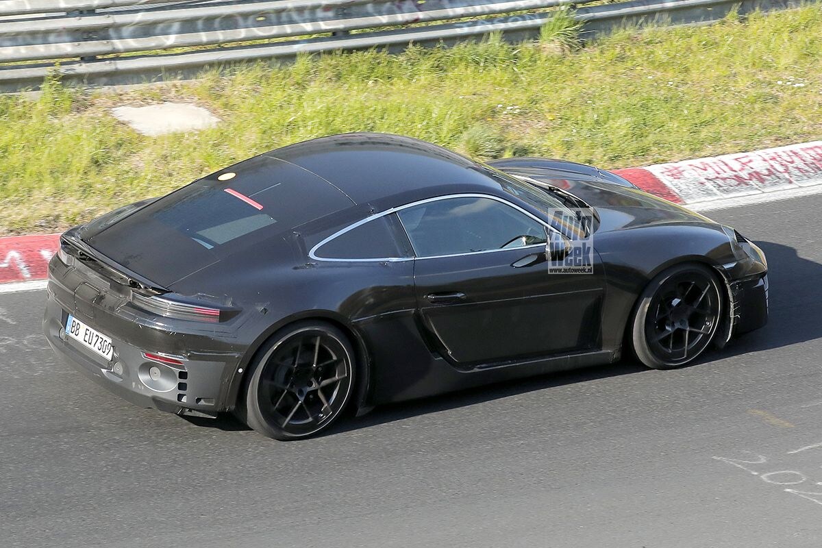 Spyshots Porsche 718 Cayman EV
