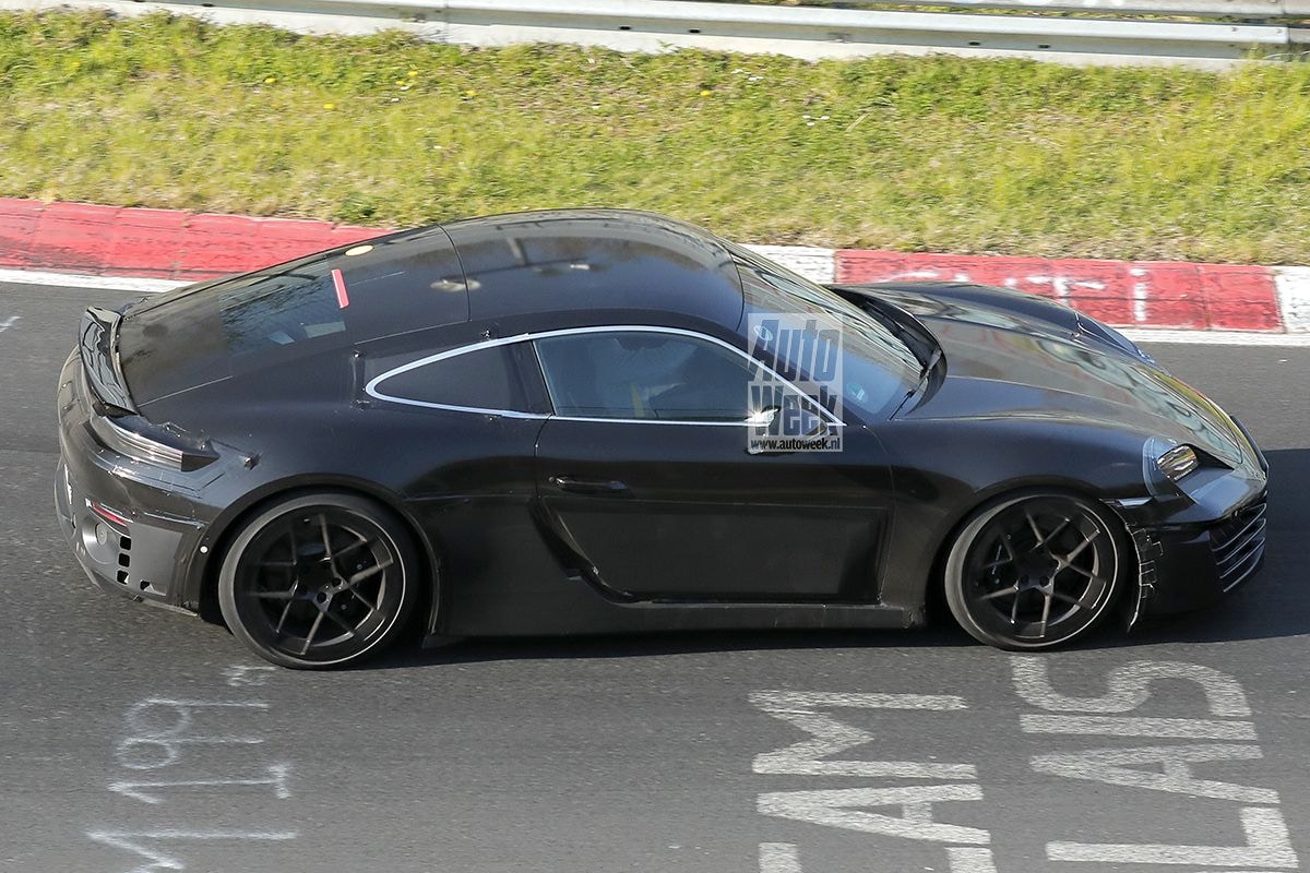 Spyshots Porsche 718 Cayman EV