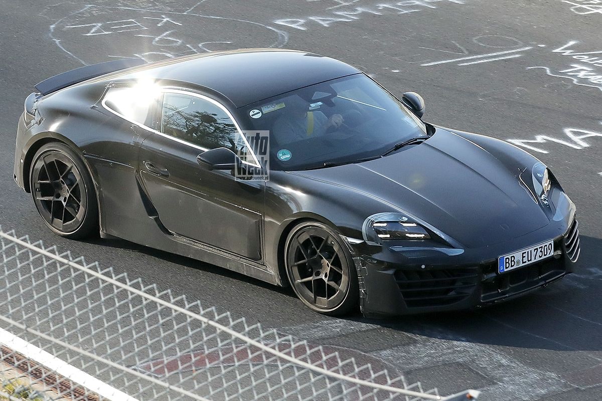 Spyshots Porsche 718 Cayman EV