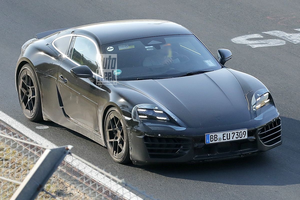 Spyshots Porsche 718 Cayman EV