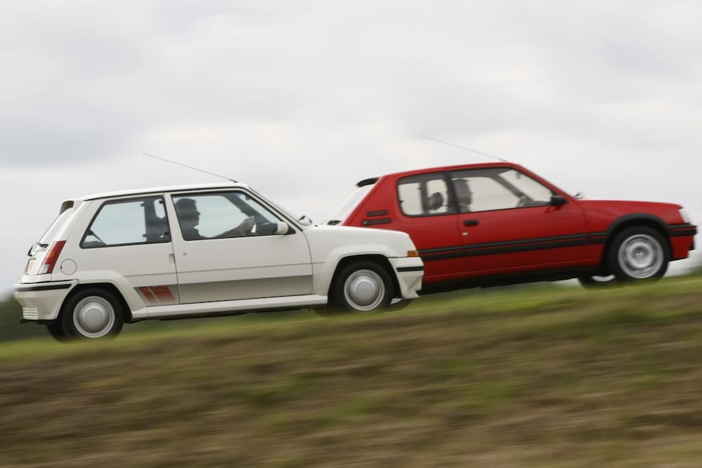 Renault 5 GT Turbo vs. Peugeot 205 GTI 1.9