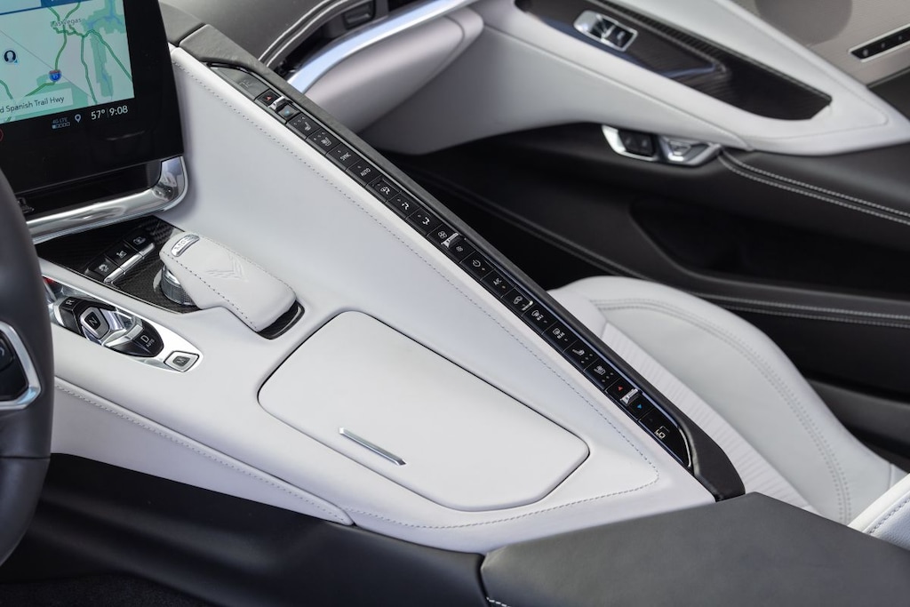 Chevrole Corvette dashboard oud