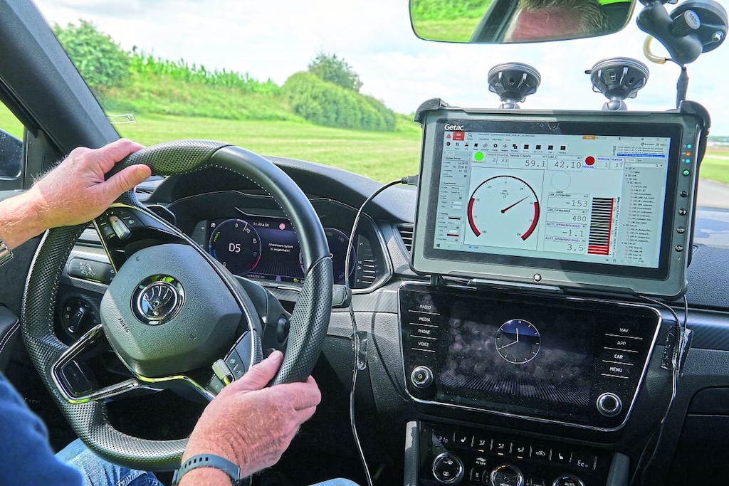 Campers getest door Hymer