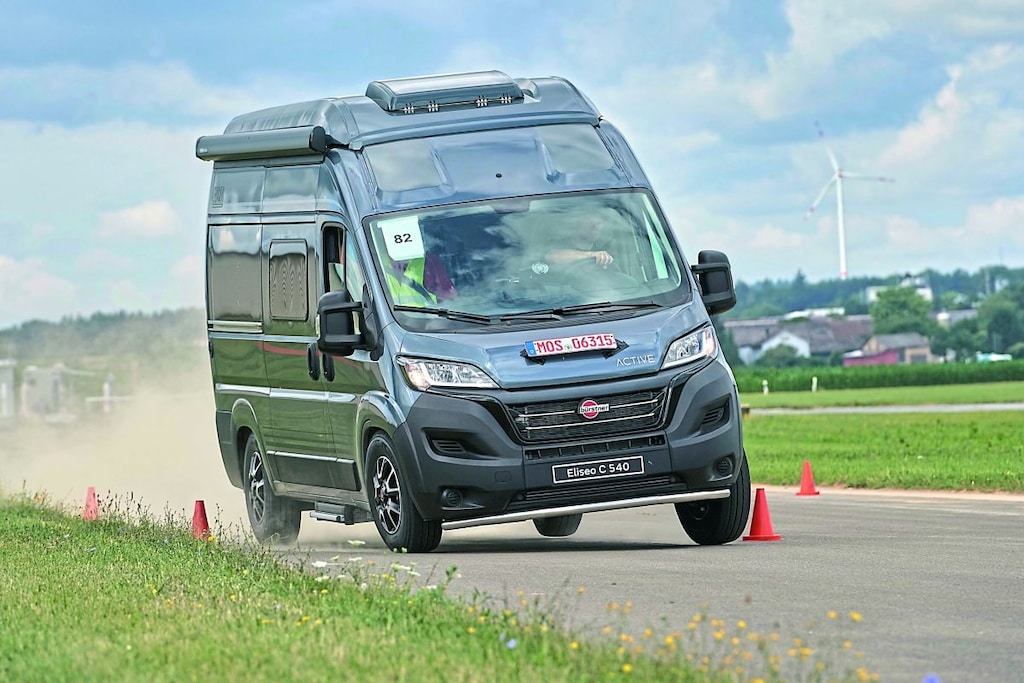 Campers getest door Hymer
