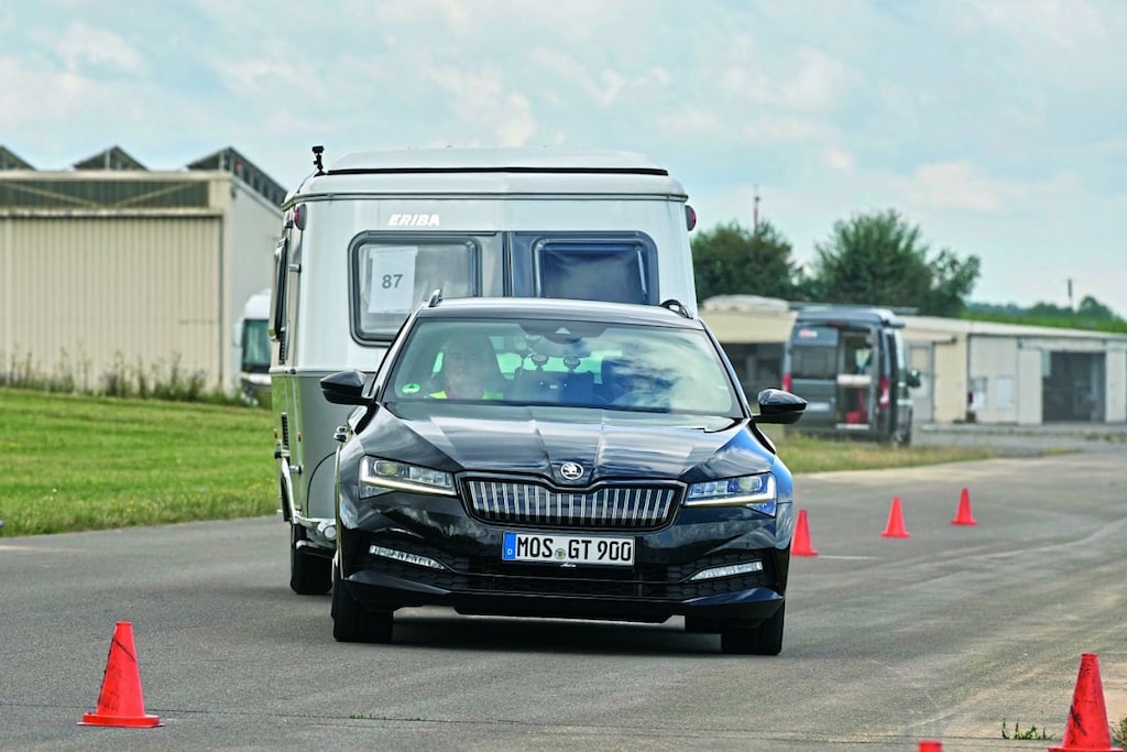 Campers getest door Hymer