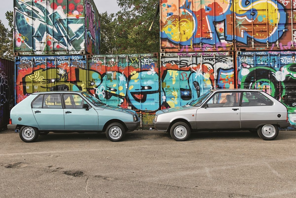 Citroen Visa en Citroen Axel