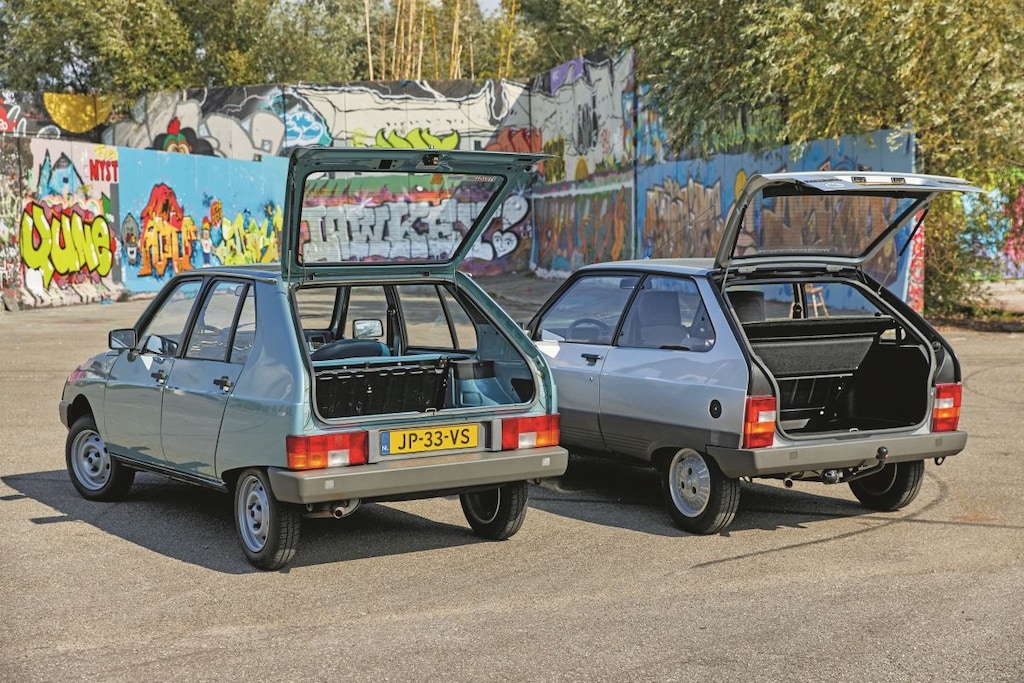 Citroen Visa en Citroen Axel