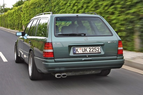 De Mercedes-Benz E-klasse AMG E36 T maakte het gemis van een E500 Combi goed