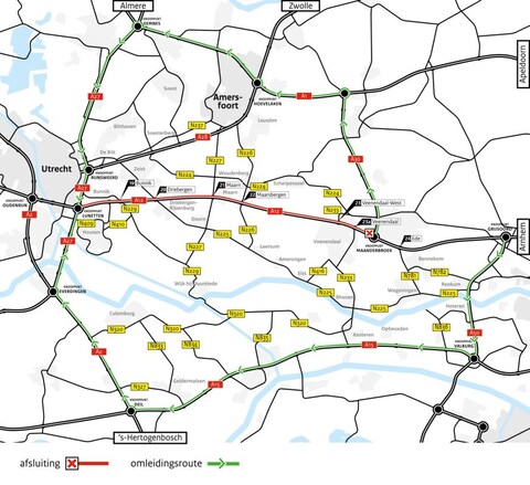 Dit moet je weten over snelweg A12 die nog tot 19 mei dicht is