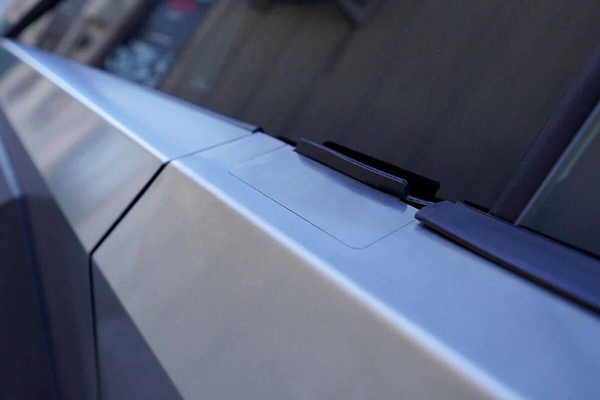 Tesla Cybertruck zonder buitenspiegels