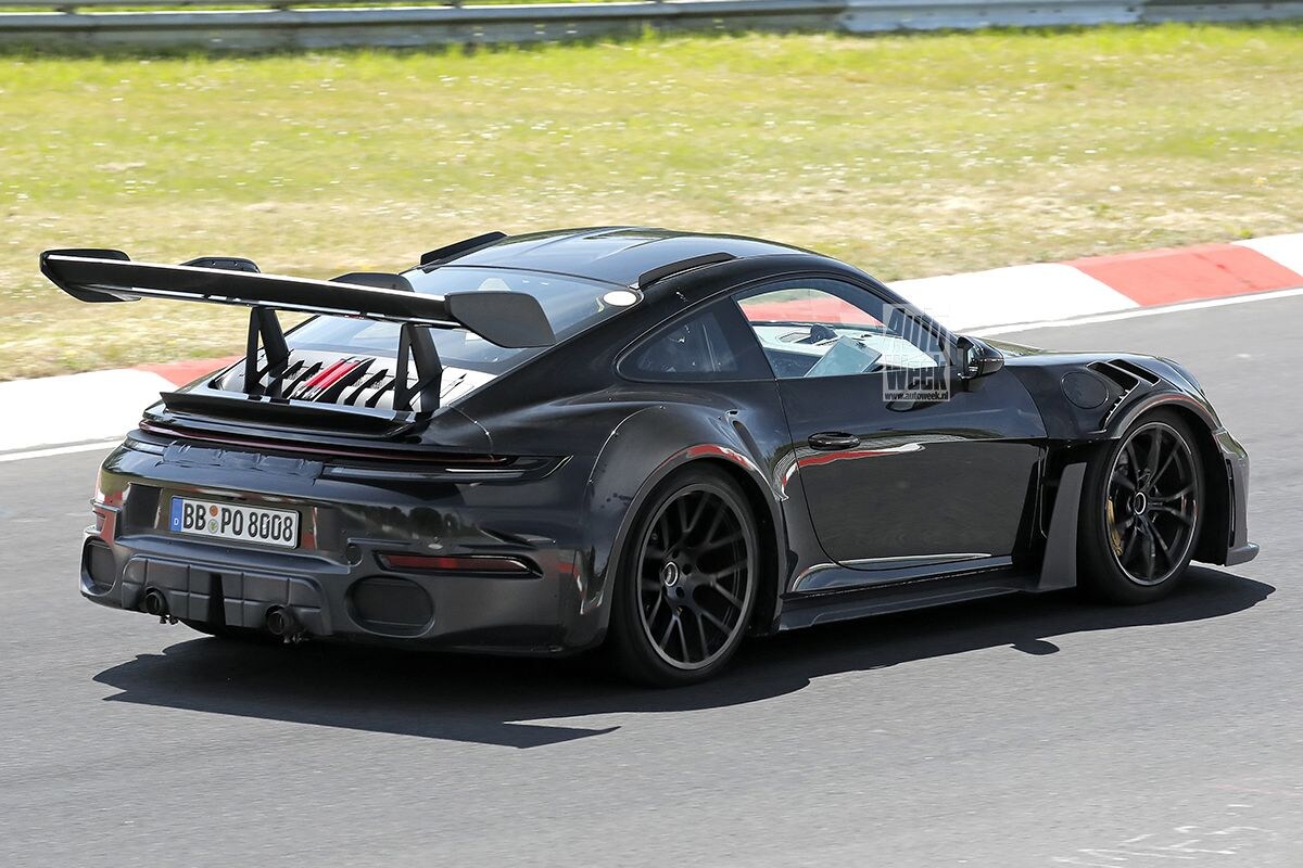 Spyshots Porsche 911 GT2 RS