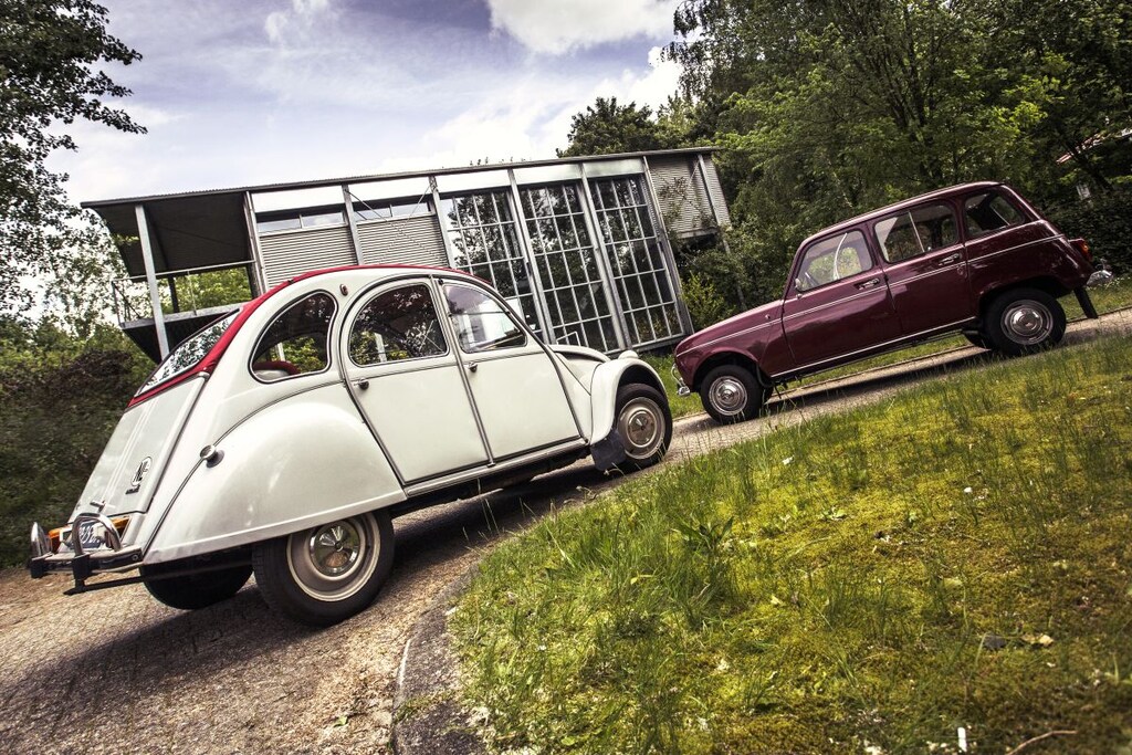 Renault 4 vs. Citroen 2CV - Eend vs R4