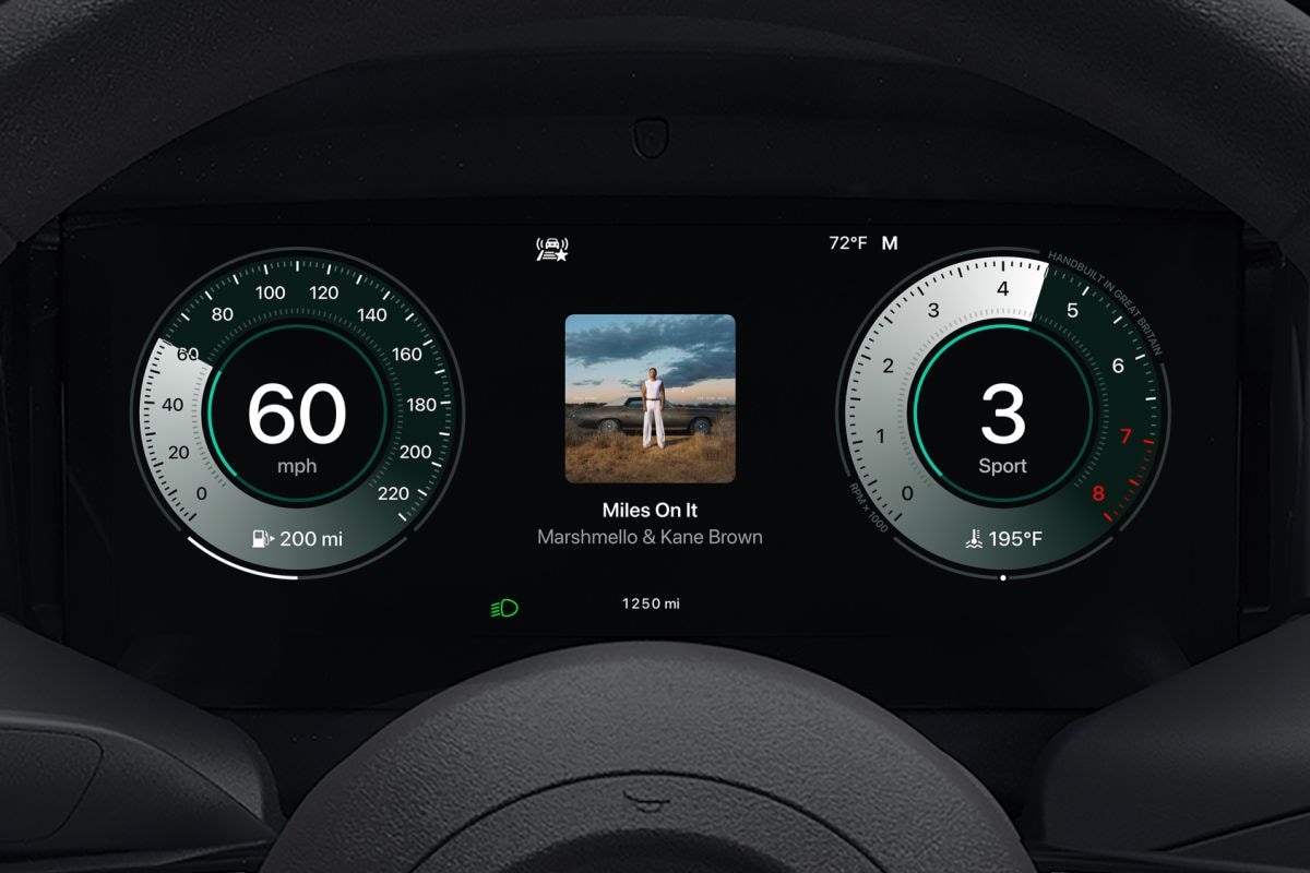 Apple Carplay Ultra Aston Martin