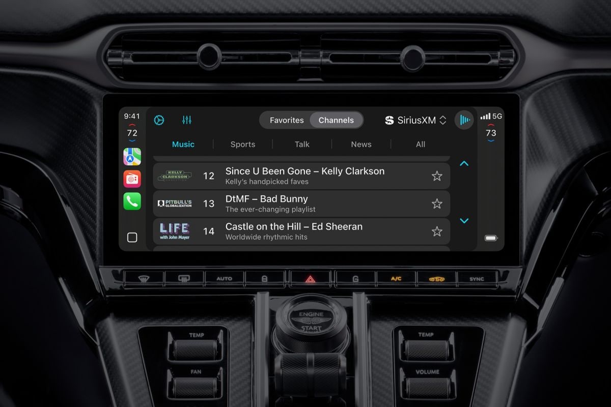 Apple Carplay Ultra Aston Martin