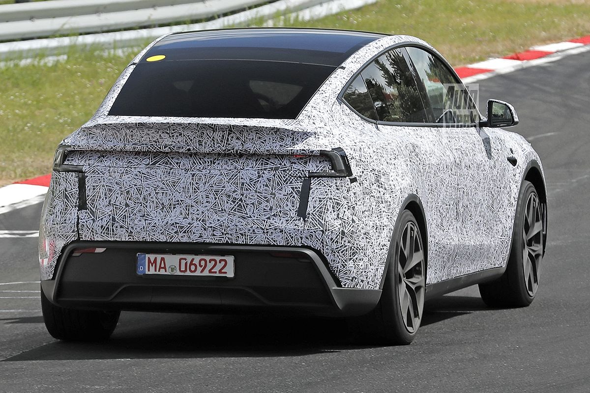 Spyshots Tesla Model Y Performance