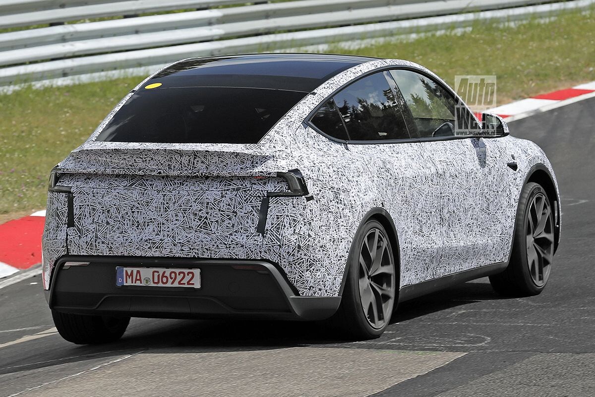 Spyshots Tesla Model Y Performance