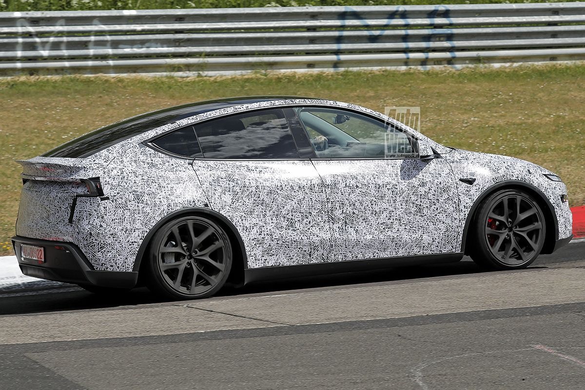 Spyshots Tesla Model Y Performance