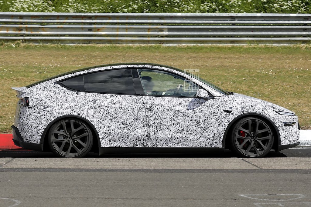 Spyshots Tesla Model Y Performance