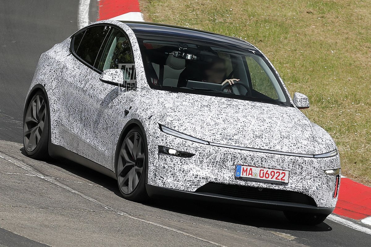 Spyshots Tesla Model Y Performance