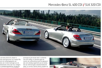 Mercedes SLK 320 CDI en Mercedes SL 400 CDI