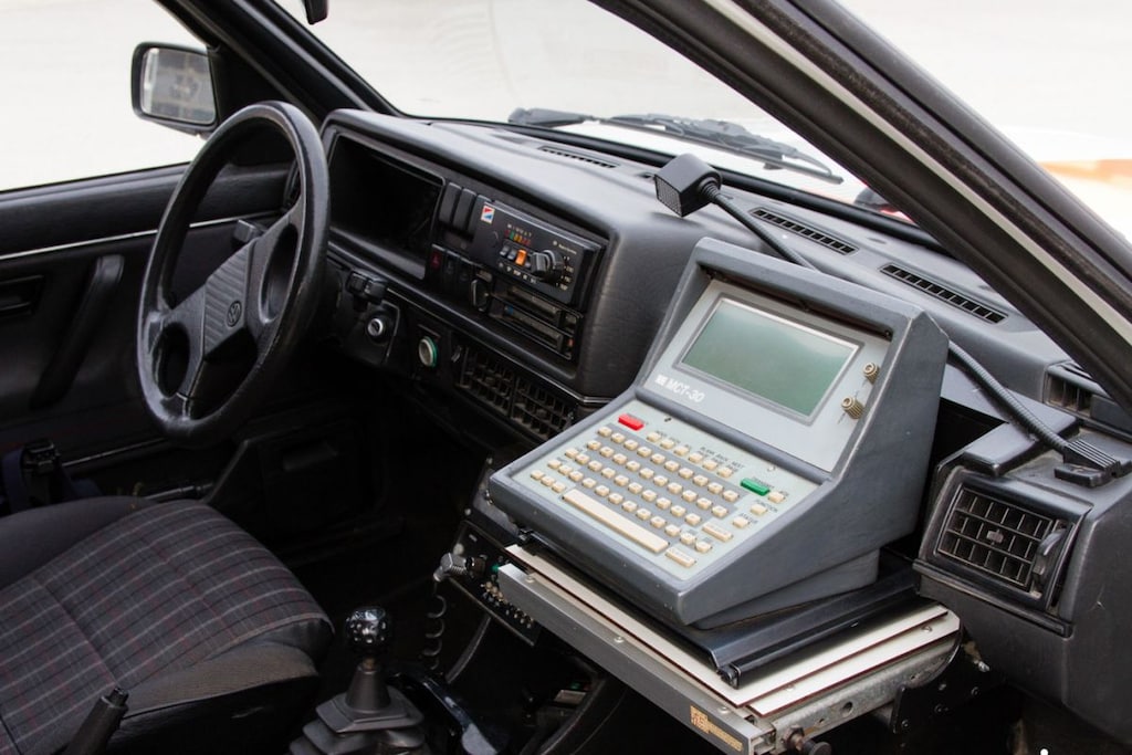 Volkswagen Golf GTI van de Belgische Rijkswacht