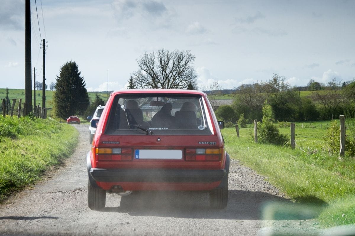 Volkswagen Golf GTI van de Belgische Rijkswacht