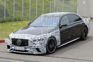 Mercedes-AMG S 63 spyshots