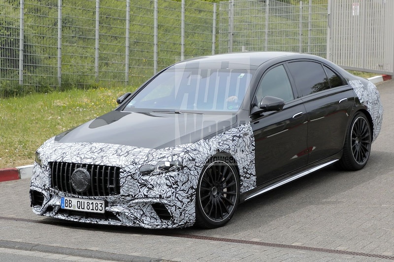 Mercedes-AMG S 63 spyshots