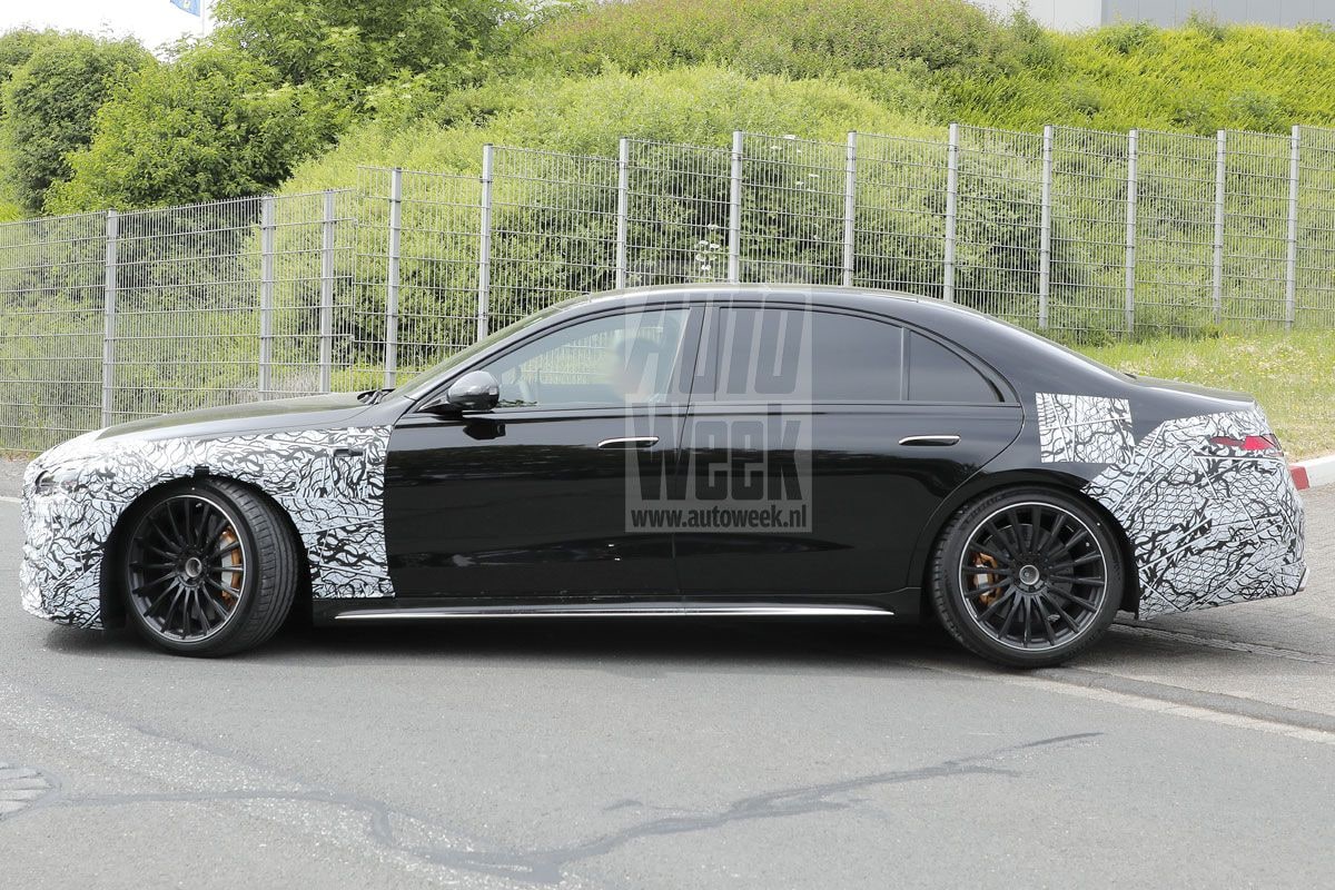 Mercedes-AMG S 63 spyshots
