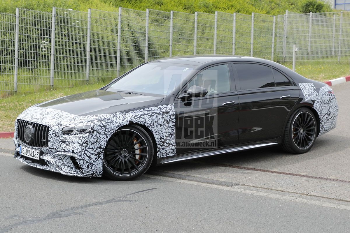 Mercedes-AMG S 63 spyshots
