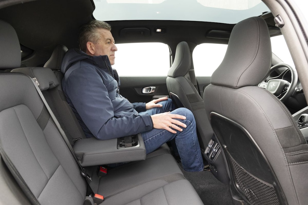 Polestar 2 achterbank