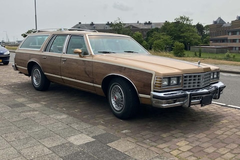 Deze Pontiac Grand Safari is nog relatief bescheiden - In het Wild
