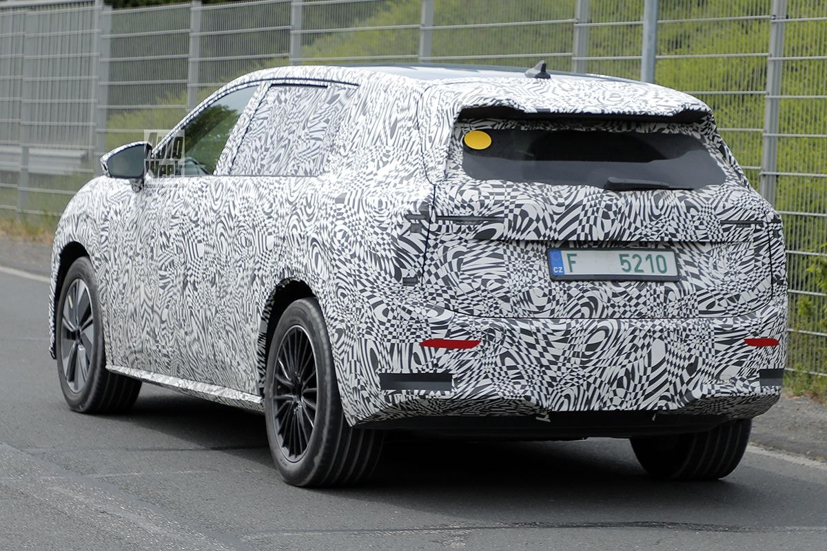 Spyshots Skoda elektrische zevenzitter SUV