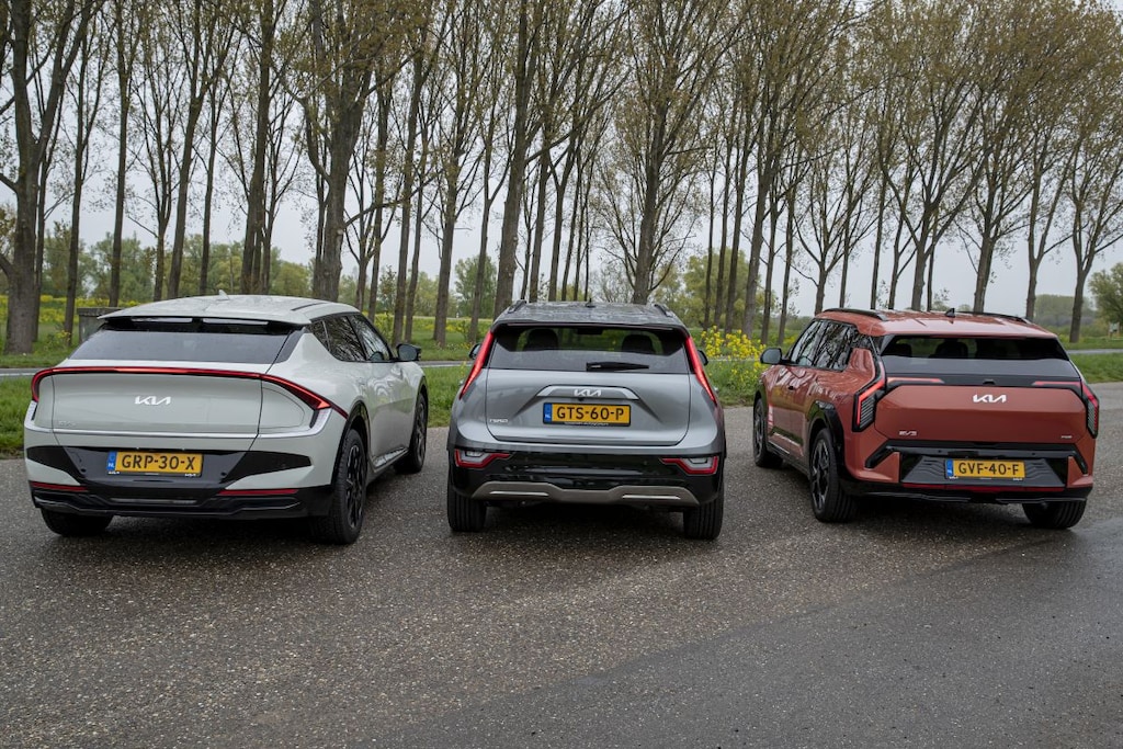 Kia EV3-Kia EV6-Kia Niro EV