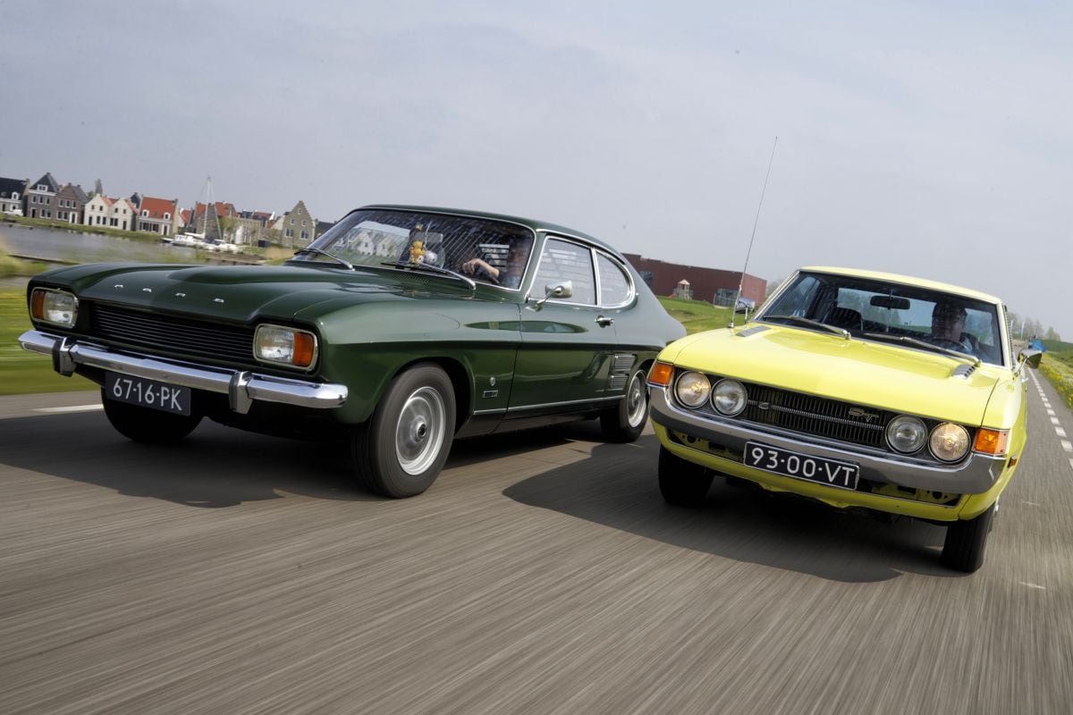 Ford Capri vs Toyota Celica