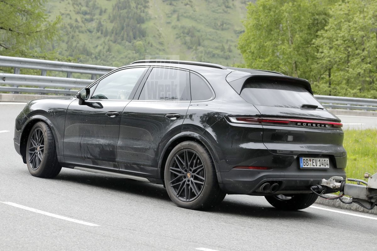Porsche Cayenne spyshots