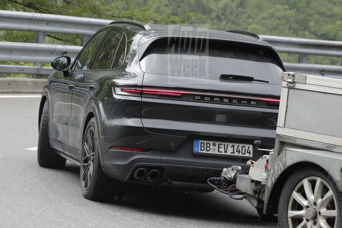 Porsche Cayenne spyshots