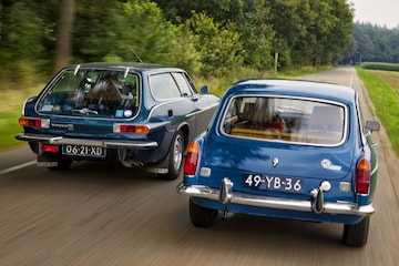 MG B GT vs Volvo 1800 ES 