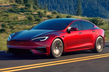 Tesla Model S fabrieksbeeld