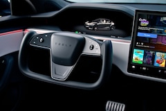 Tesla Model S fabrieksbeeld