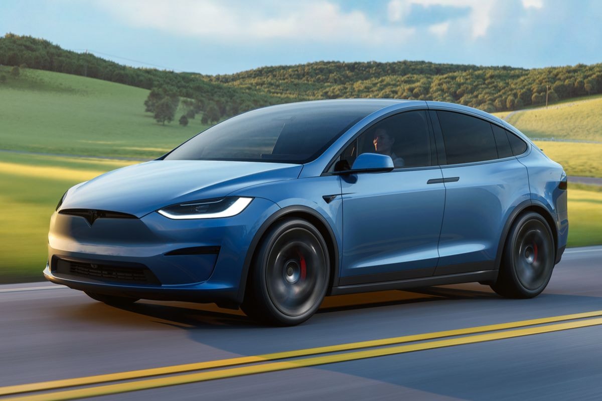 Tesla Model X fabrieksbeeld
